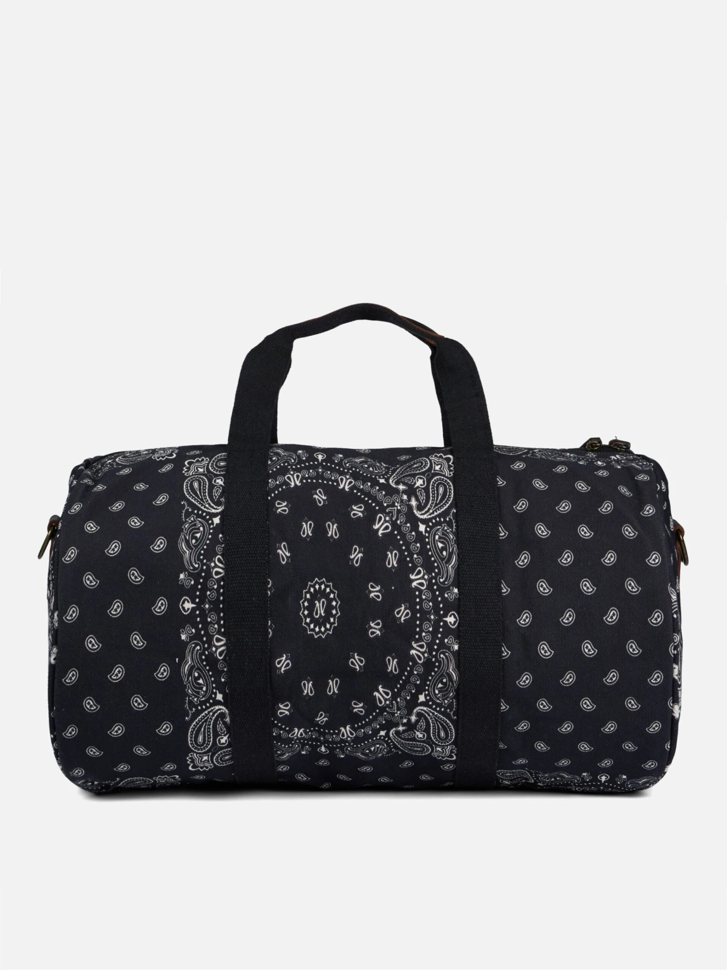 MC2 Saint Barth Travel Duffel Bag With Black Bandanna Print 4 MC2 Saint Barth Travel Duffel Bag With Black Bandanna Print - Image 2