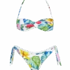 MC2 Saint Barth Woman Bandeau Bikini With Tropical Print 1 MC2 Saint Barth Woman Bandeau Bikini With Tropical Print -MC2 Saint Barth Shop bandeau bikini tropical print