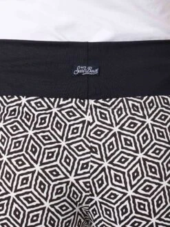 Woman Beach Shorts With Geometric Print 8 Woman Beach Shorts With Geometric Print -MC2 Saint Barth Shop beach shorts geometric woman 3