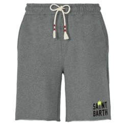 MC2 Saint Barth Man Cotton Grey Bermuda 9 MC2 Saint Barth Man Cotton Grey Bermuda -MC2 Saint Barth Shop bermuda grey man shorts