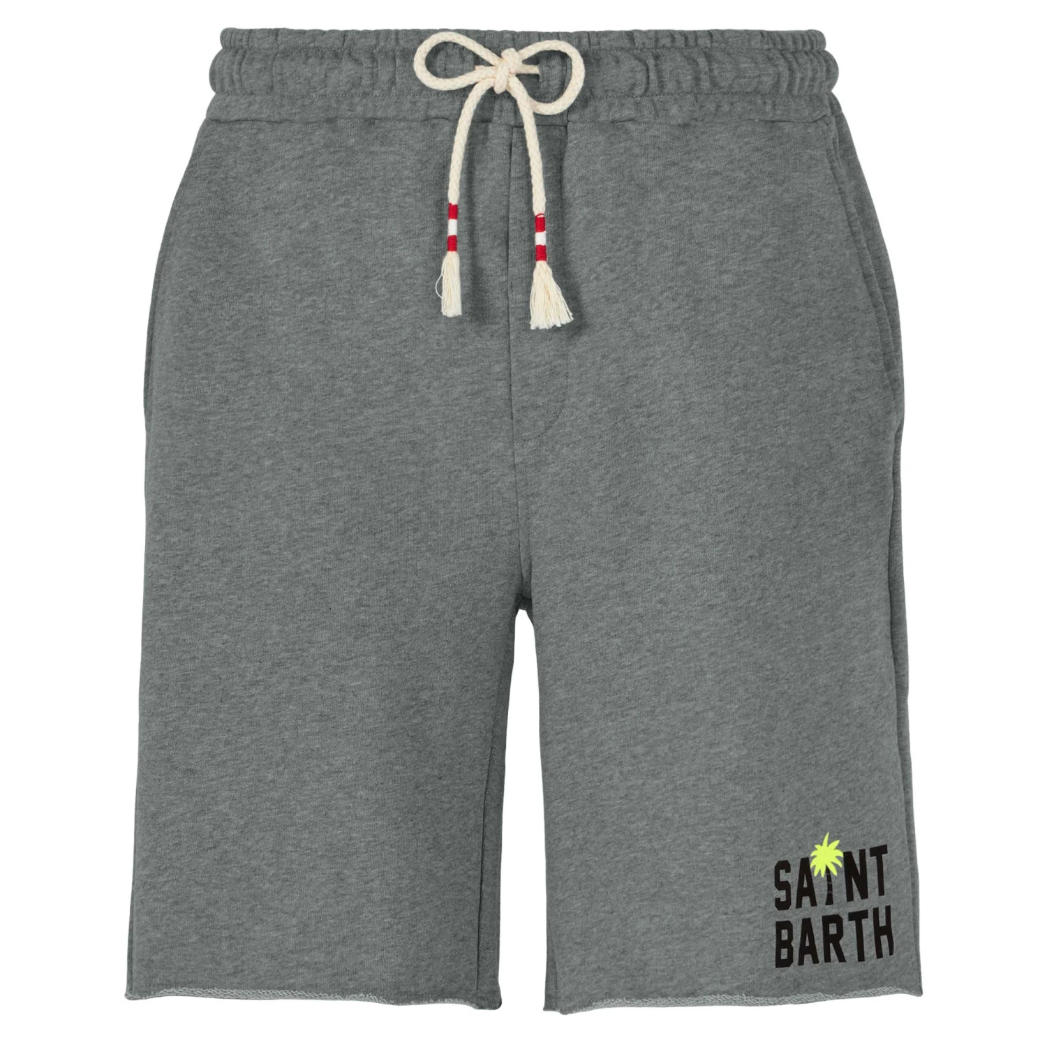 MC2 Saint Barth Man Cotton Grey Bermuda 6 MC2 Saint Barth Man Cotton Grey Bermuda - Image 4