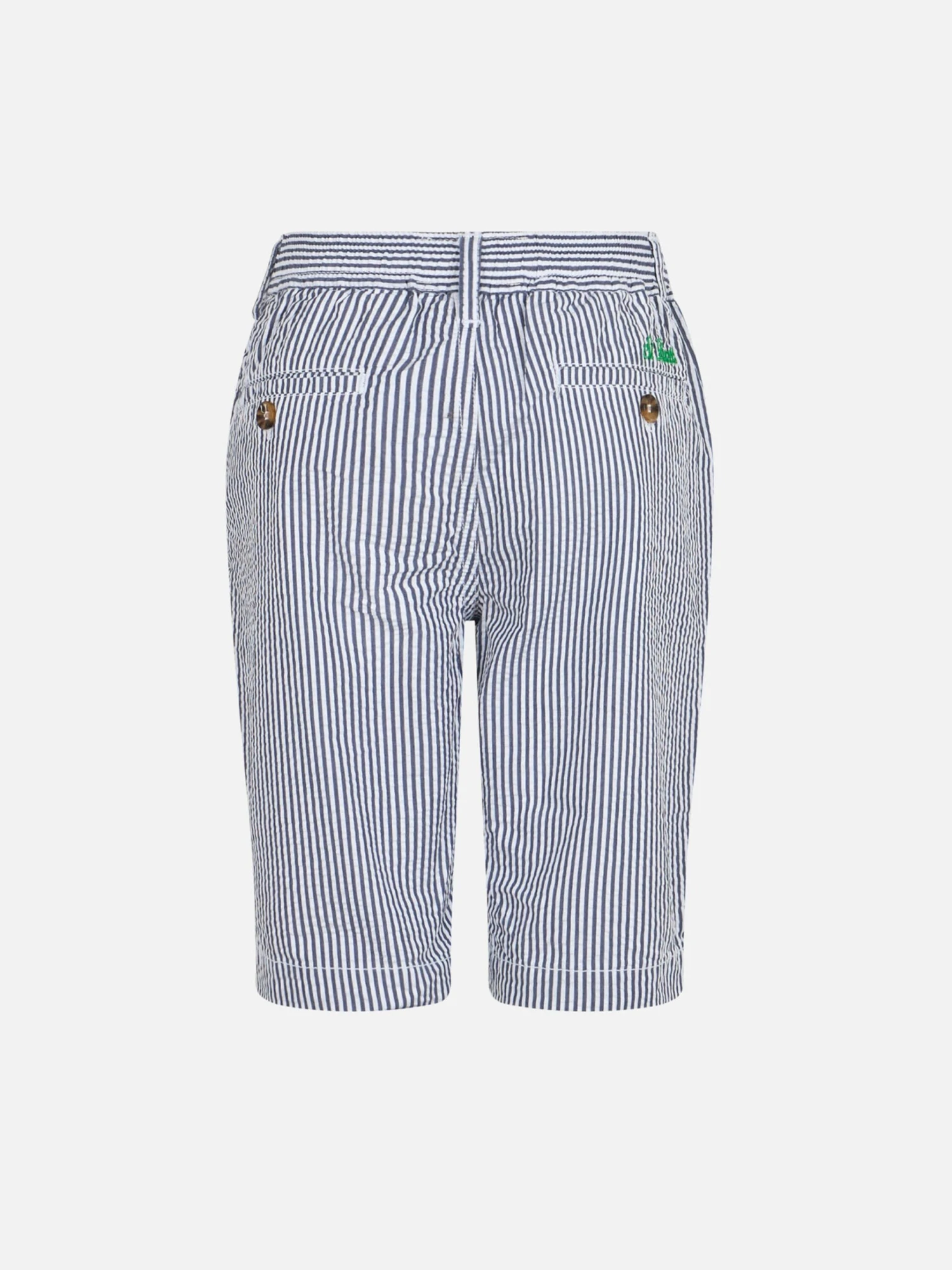 MC2 Saint Barth Boy Seersucker Bermuda Shorts Ischia Jr 4 MC2 Saint Barth Boy Seersucker Bermuda Shorts Ischia Jr - Image 2