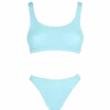Woman Crinkle Light Blue Bralette Bikini -MC2 Saint Barth Shop bikini