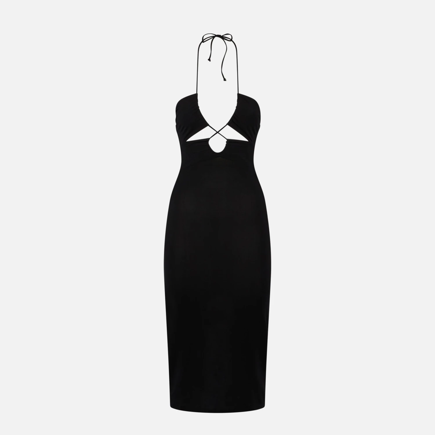 MC2 Saint Barth Longuette Black Cutout Black Dress Farah 6 MC2 Saint Barth Longuette Black Cutout Black Dress Farah - Image 4
