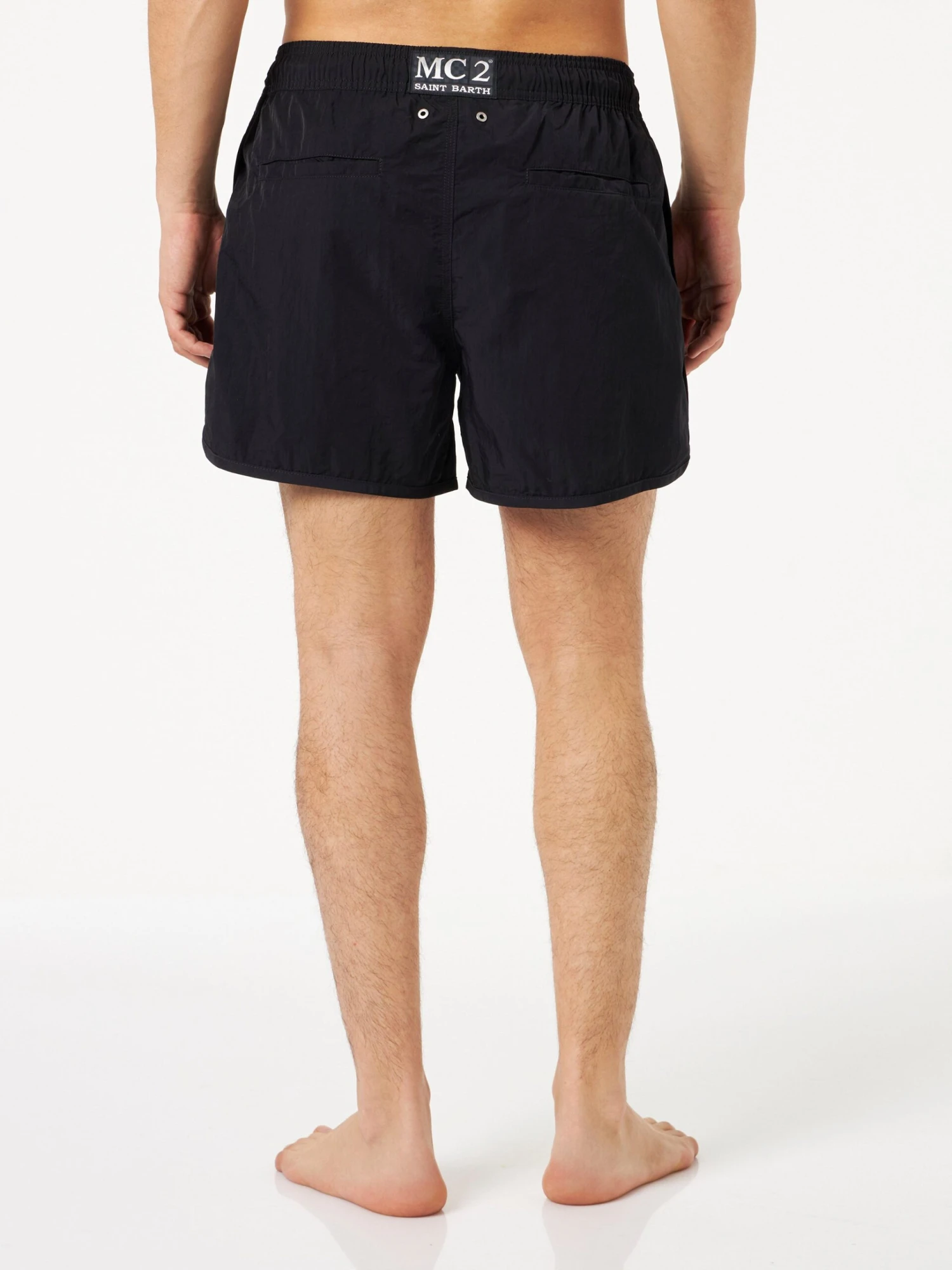 MC2 Saint Barth Man Swimshorts With Side Logo And Contrast 5 MC2 Saint Barth Man Swimshorts With Side Logo And Contrast - Image 3