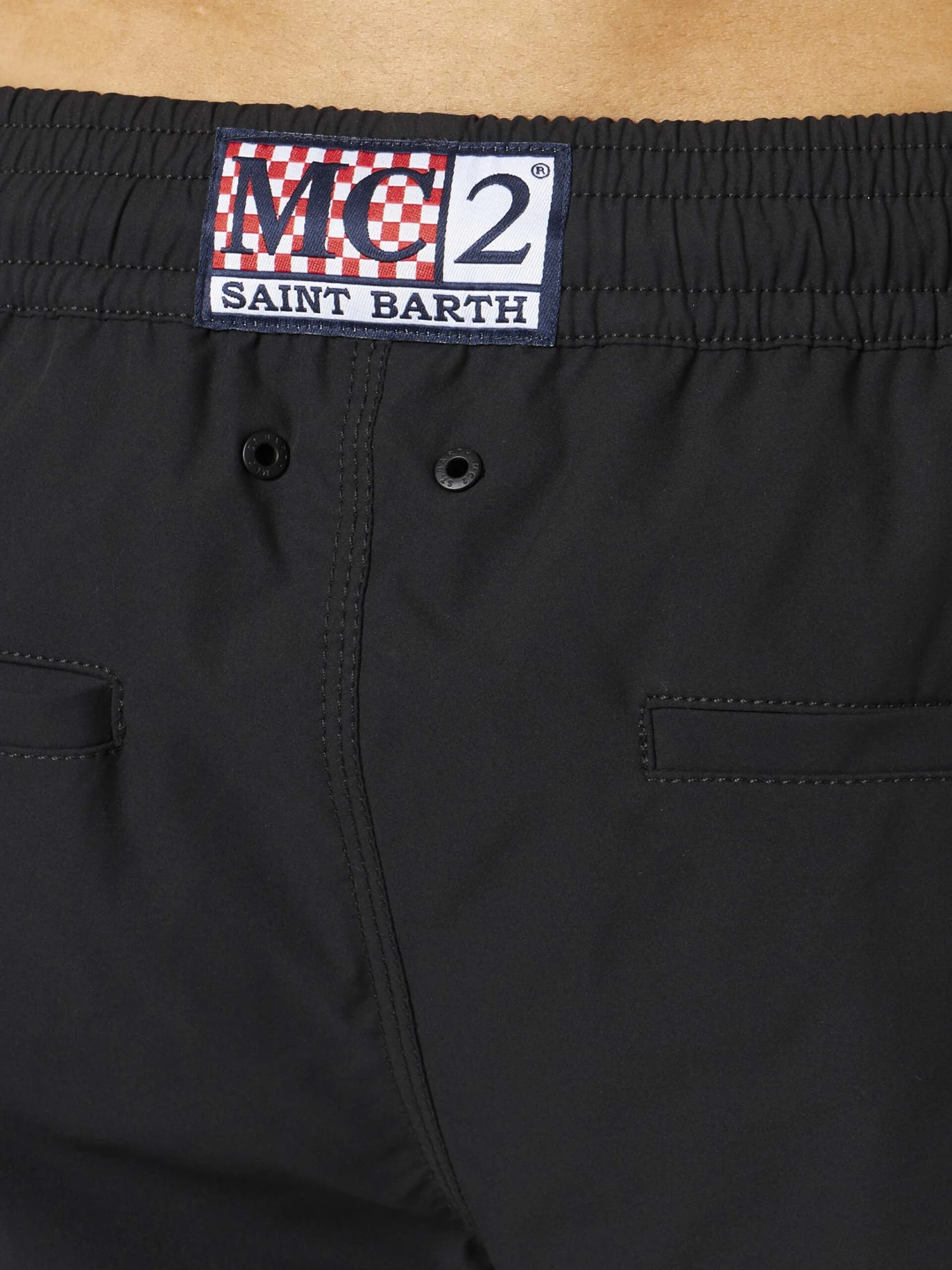 MC2 Saint Barth Man Swim Shorts With Side Logo And Contrast 7 MC2 Saint Barth Man Swim Shorts With Side Logo And Contrast - Image 5