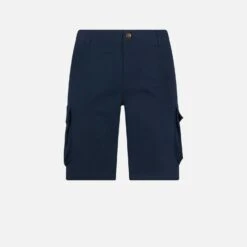 MC2 Saint Barth Man Blue Cotton Cargo Shorts 9 MC2 Saint Barth Man Blue Cotton Cargo Shorts -MC2 Saint Barth Shop blue man cotton bermuda 4