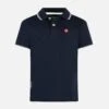 MC2 Saint Barth Blue Piquet Polo With St. Barth Logo 1 MC2 Saint Barth Blue Piquet Polo With St. Barth Logo -MC2 Saint Barth Shop blue piquet polo boy 1 1