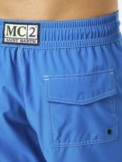 MC2 Saint Barth Long Stretch Bluette Comfort Surf Swim Shorts 11 MC2 Saint Barth Long Stretch Bluette Comfort Surf Swim Shorts -MC2 Saint Barth Shop bluette man swim shorts 3