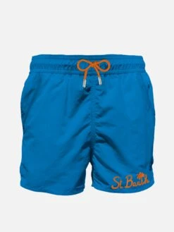 Bluette Man Swim Shorts With Pocket