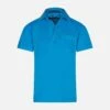 Boy Bluette Jersey Polo -MC2 Saint Barth Shop bluette polo boy jersey 1 1
