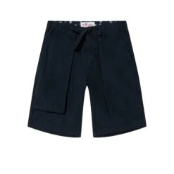 Boy Shorts With Pockets 9 Boy Shorts With Pockets -MC2 Saint Barth Shop boy blue linen bermuda
