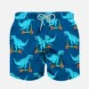 Dino Scooter Print Boy's Light Swimshorts -MC2 Saint Barth Shop boy dino scooter swimshorts 1