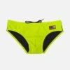 MC2 Saint Barth Boy Fluo Yellow Fluo Swim Briefs -MC2 Saint Barth Shop boy swim briefs fluo yellow 01