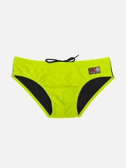 MC2 Saint Barth Boy Fluo Yellow Fluo Swim Briefs
