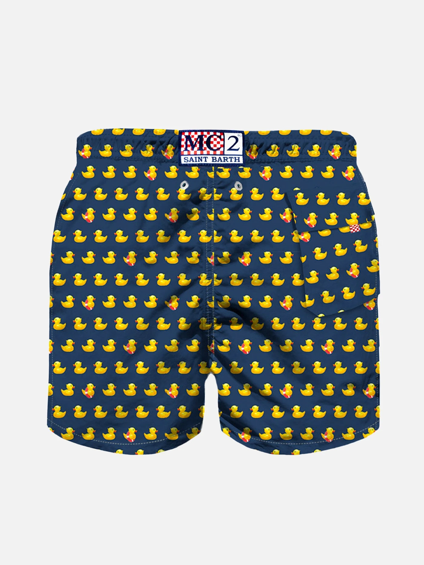 MC2 Saint Barth Boy Swim Shorts With Ducky Print 4 MC2 Saint Barth Boy Swim Shorts With Ducky Print - Image 2