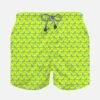 Jelly Fish Print Boy Light Fabric Swim Shorts