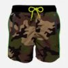 Light Fabric Boy Swim Shorts With Zipped Pockets