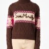 MC2 Saint Barth Woman Half-turtleneck Sweater With Sun Moritz Lettering 2 MC2 Saint Barth Woman Half-turtleneck Sweater With Sun Moritz Lettering -MC2 Saint Barth Shop braided sweater woman sunmoritz 1