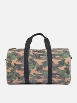 MC2 Saint Barth Travel Duffel Bag With Camouflage Print