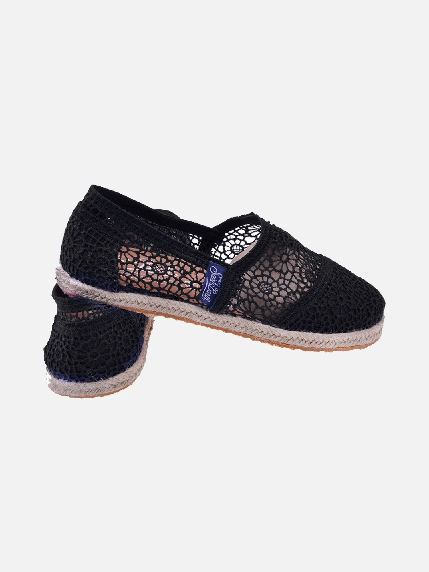 Black Macramè Espadrillas For Woman 4 Black Macramè Espadrillas For Woman - Image 2