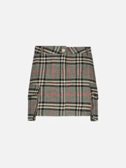 MC2 Saint Barth Woman Cargo Miniskirt With Pockets -MC2 Saint Barth Shop cargo skirt prince wales woman 4