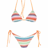 MC2 Saint Barth Woman Triangle Bikini With Print Chevron Pattern 2 MC2 Saint Barth Woman Triangle Bikini With Print Chevron Pattern -MC2 Saint Barth Shop chevron triangle bikini woman 4