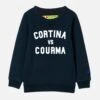 Cortina Vs Courma Boy's Sweatshirt 1 Cortina Vs Courma Boy's Sweatshirt -MC2 Saint Barth Shop cortina courma felpa bimbo 1