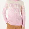MC2 Saint Barth Woman Turtleneck Sweater With Cortina Print -MC2 Saint Barth Shop cortina sweater turtleneck woman 1