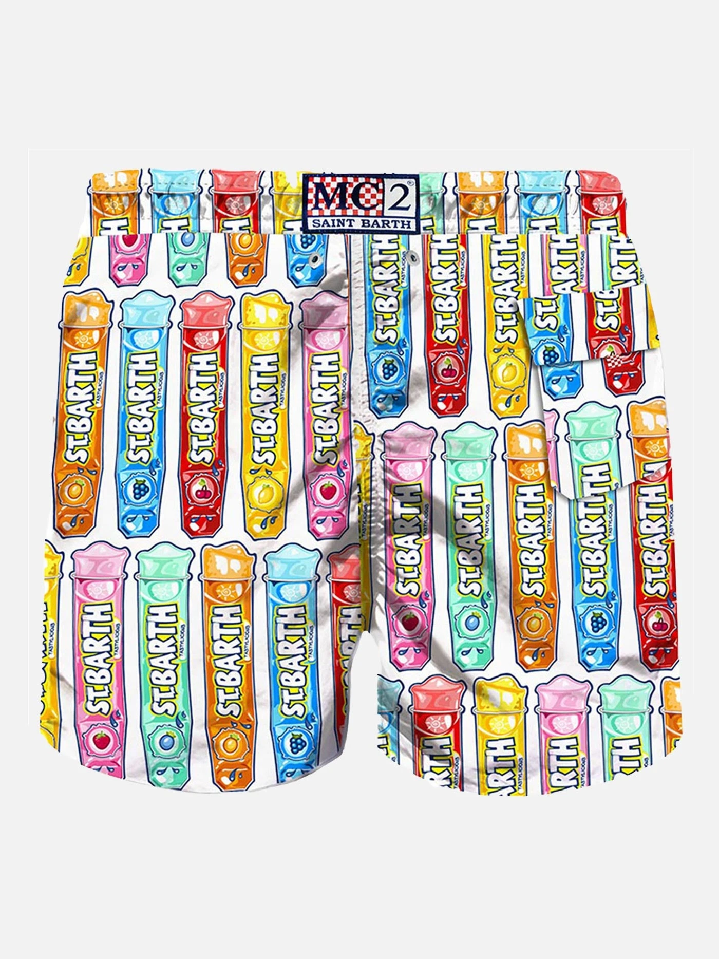 Mid-length Swim Shorts Popsicles Print 4 Mid-length Swim Shorts Popsicles Print - Image 2