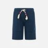 MC2 Saint Barth Boy Cotton Navy Blue Bermuda