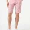 Red Stripe Bermuda Short 1 Red Stripe Bermuda Short -MC2 Saint Barth Shop cotton bermuda striped man 1