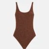 MC2 Saint Barth Woman Lurex One Piece Swimsuit