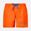 MC2 Saint Barth Boy Comfort Swim Shorts With Stai Calmo Lo Dici Al Mare Embroidery -MC2 Saint Barth Shop cu7653