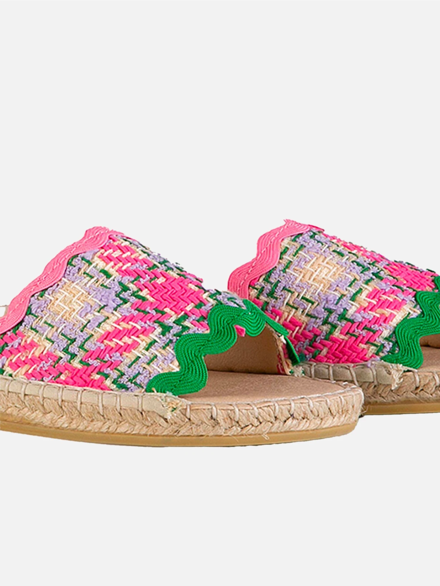 MC2 Saint Barth Woman Espadrilla With Multicolor Tweed 4 MC2 Saint Barth Woman Espadrilla With Multicolor Tweed - Image 2