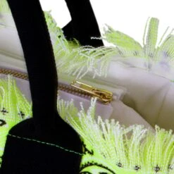 MC2 Saint Barth Colette Cotton Canvas Bag With Fluo Yellow Bandanna Print -MC2 Saint Barth Shop dettagliofluogiallo 9dfe1ef5 5c52 4db5 bf09 9fcc7c1748c4