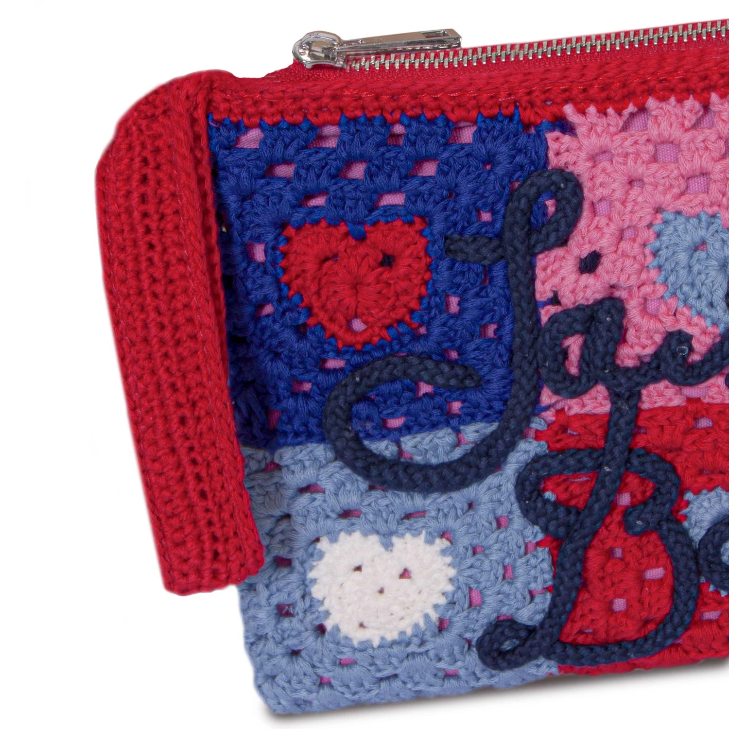MC2 Saint Barth Parisienne Crochet Pouch Bag With Heart Embroidery 4 MC2 Saint Barth Parisienne Crochet Pouch Bag With Heart Embroidery - Image 2