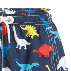 Boy Swim Shorts With Dinosaurs Print 7 Boy Swim Shorts With Dinosaurs Print -MC2 Saint Barth Shop dinosauri colorati costume bimbo