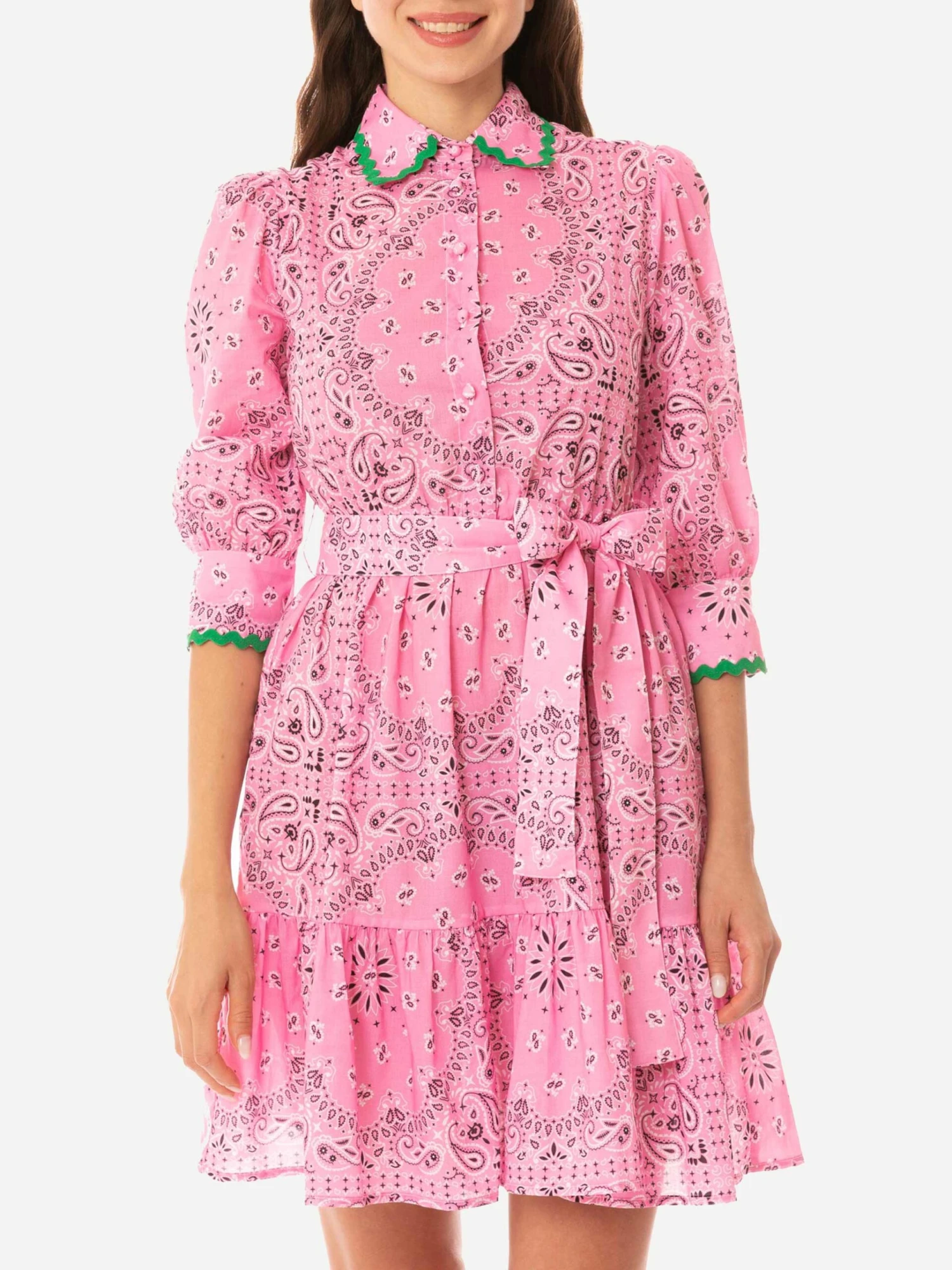 MC2 Saint Barth Bandanna Print Cotton Short Dress Daisi With Embroideries 3 MC2 Saint Barth Bandanna Print Cotton Short Dress Daisi With Embroideries