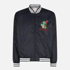 MC2 Saint Barth Man Blue Navy Jacket With Parrots Embroidery 9 MC2 Saint Barth Man Blue Navy Jacket With Parrots Embroidery -MC2 Saint Barth Shop embroidered bomber jacket man 4