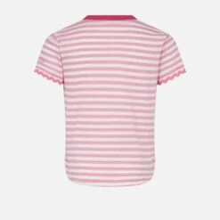 MC2 Saint Barth Girl T-shirt With Stripes And Embroidery 7 MC2 Saint Barth Girl T-shirt With Stripes And Embroidery -MC2 Saint Barth Shop embroidery striped tshirt girl 2