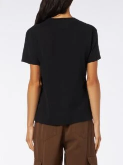 MC2 Saint Barth Woman Heavy Cotton T-shirt With Aprés Ski Queen Embroidery 8 MC2 Saint Barth Woman Heavy Cotton T-shirt With Aprés Ski Queen Embroidery -MC2 Saint Barth Shop embroidery woman tshirt black 3