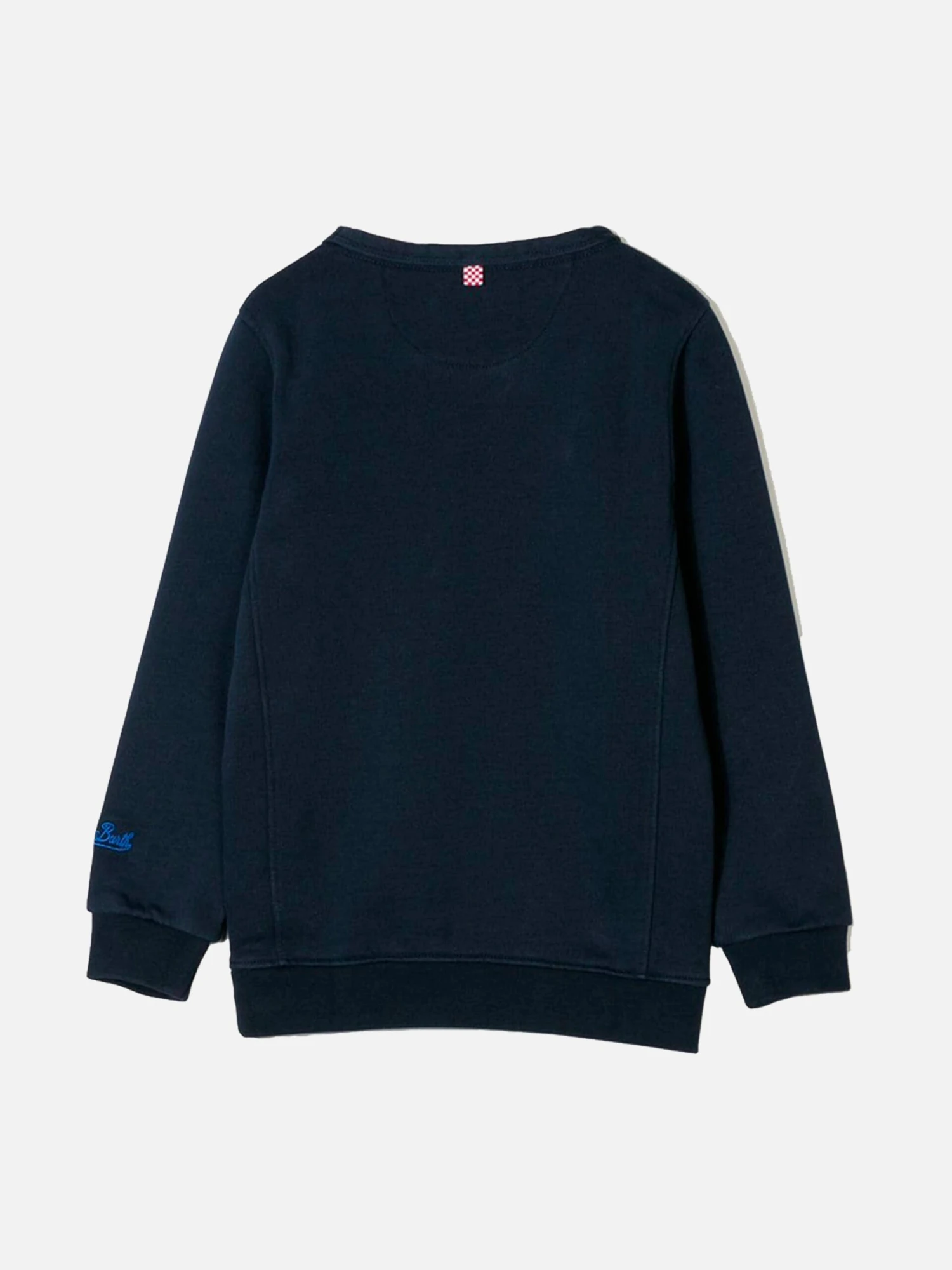 Boy Cotton Sweatshirt Bobby With St. Barth Surf Print 4 Boy Cotton Sweatshirt Bobby With St. Barth Surf Print - Image 2