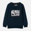 Boy Cotton Sweatshirt Bobby With St. Barth Surf Print 2 Boy Cotton Sweatshirt Bobby With St. Barth Surf Print -MC2 Saint Barth Shop felpa da bimbo blu 1