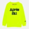 Apres Ski Yellow Fluo Boy's Sweatshirt 2 Apres Ski Yellow Fluo Boy's Sweatshirt -MC2 Saint Barth Shop felpa fluo bimbo 1