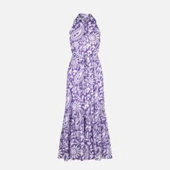 MC2 Saint Barth Woman Halterneck Dress With Paisley Print 9 MC2 Saint Barth Woman Halterneck Dress With Paisley Print -MC2 Saint Barth Shop flower halterneck dress woman 4