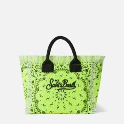 MC2 Saint Barth Colette Fluo Yellow Handbag With Bandanna Print 10 MC2 Saint Barth Colette Fluo Yellow Handbag With Bandanna Print -MC2 Saint Barth Shop fluo yellow bandanna colette handbag 2