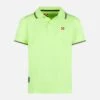 MC2 Saint Barth Fluo Yellow Piquet Polo With St. Barth Logo -MC2 Saint Barth Shop fluo yellow piquet polo boy 1 1