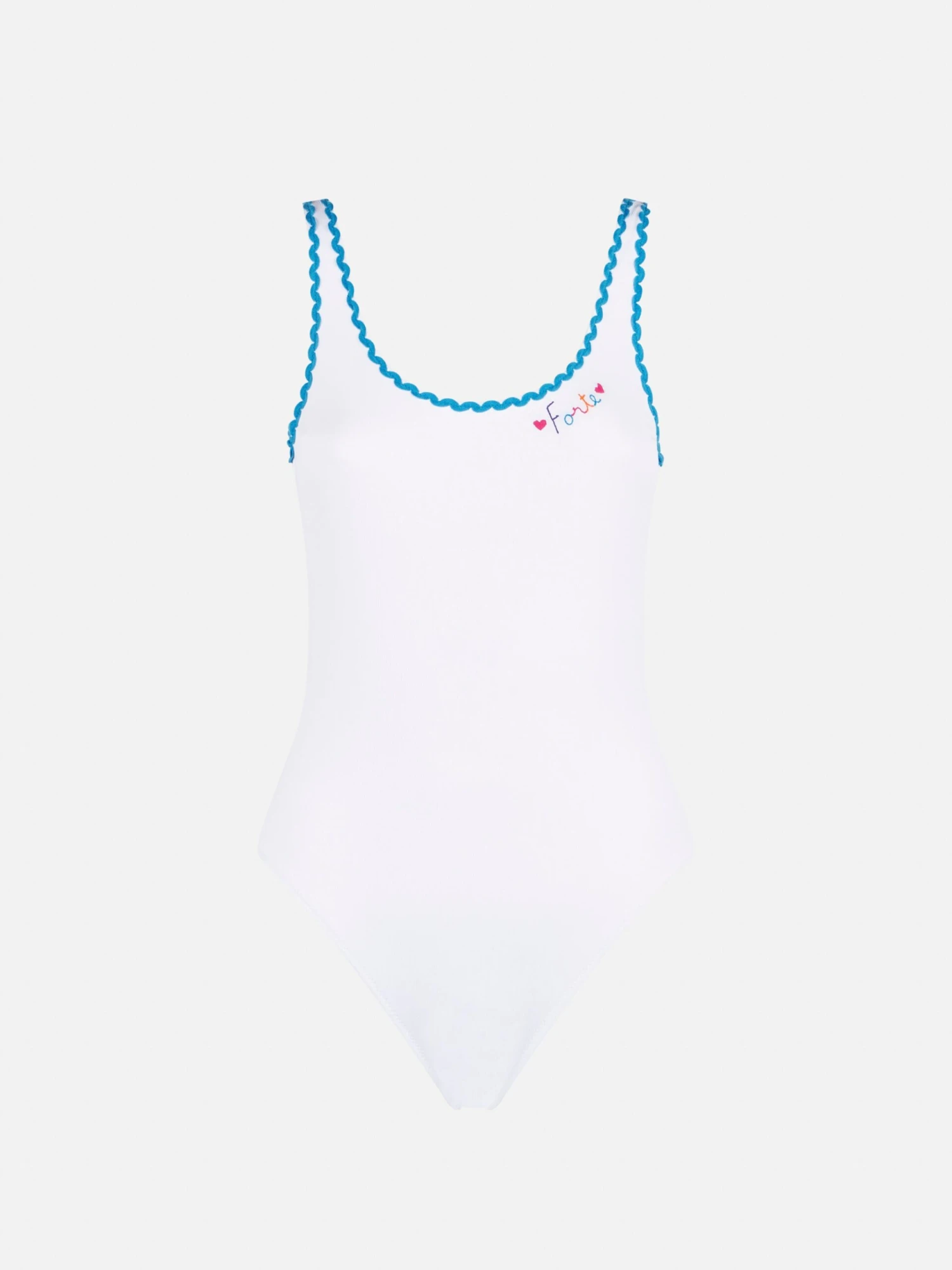 One Piece Swimsuit With Forte Embroidery 3 One Piece Swimsuit With Forte Embroidery