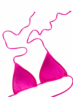 MC2 Saint Barth Woman Fuchsia Triangle Bikini -MC2 Saint Barth Shop fuchsia bikini opi nailpolish